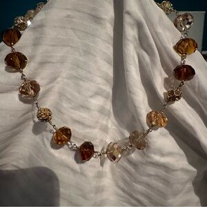 Beautiful Fall Necklace with Extender.